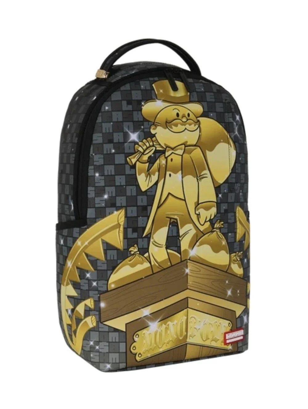 Sprayground Monopoly Get The Gold Backpack - Picture 2 of 10